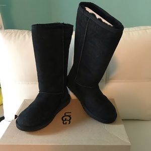 Black UGG boots